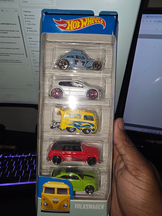 Hotwheels Volkswagen 5 pack