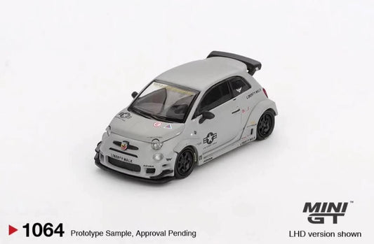 (Pre-Order) Mini GT Abarth 595 LB-WORKS × Abas Works Fighters