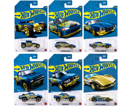 (Preorder) Hot Wheels 1:64 Pear & Chrome 2025 H case Assortment (set of 5)