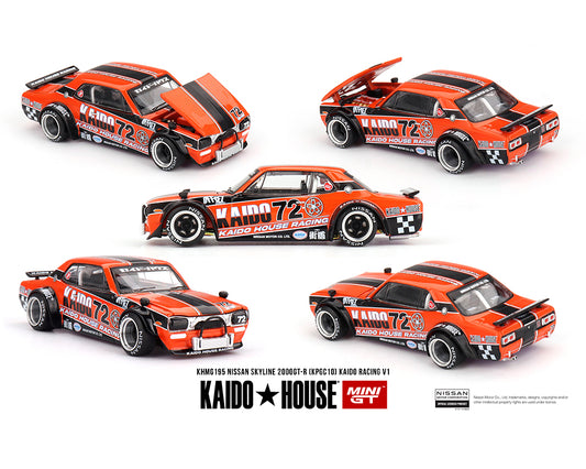 (Pre-order) Kaido House x Mini GT 1:64 Nissan Skyline 2000GT-R (KPGC10) Kaido Racing V1