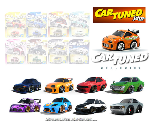 (Preorder) CarTuned 1:64 Series 1 JDM Tuners Assortment Set of 8