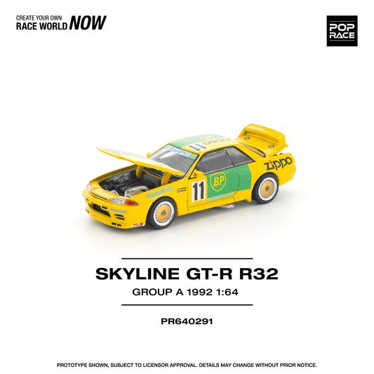 (Preorder) POP RACE - GT-R R32 GROUP A 1992