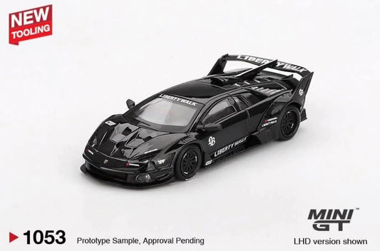 (Pre-Order) Mini GT  Lamborghini LB-Silhouette WORKS MURCIELAGO GT Evo Black